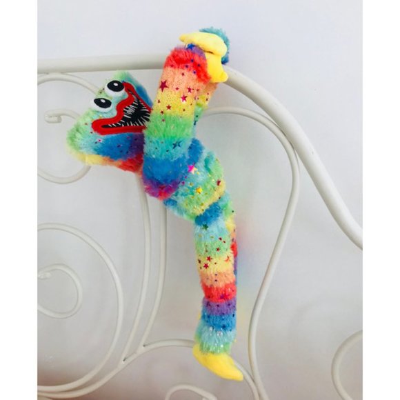 17” Glittering Huggy Wuggy Plush Stuffed Monster Laughing Toy-Rainbow - Picture 5 of 5